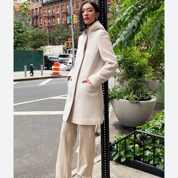 Aritzia Wool Hooded Coat - Picture 7 of 12